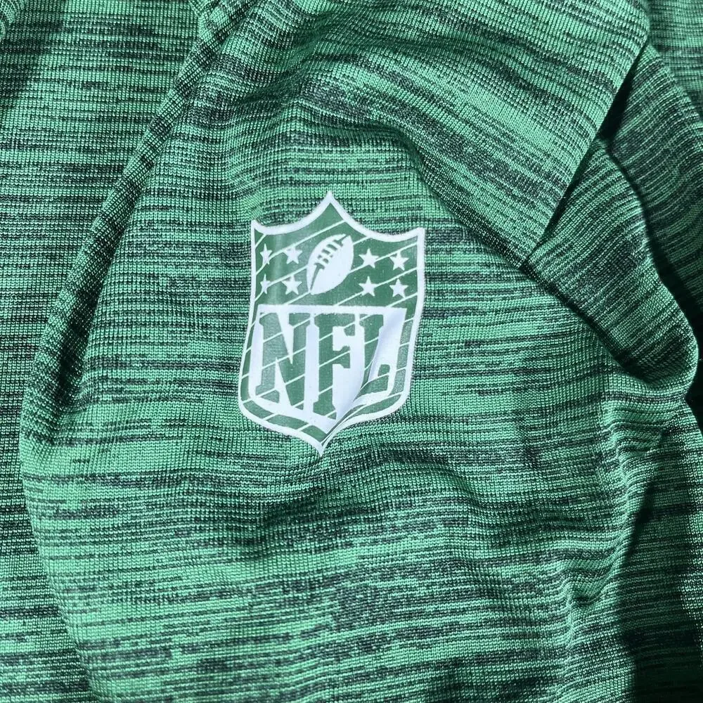 NWT NFL Nike Dri Fit New York Jets Youth Large Football Long Sleeve Sports Shirt